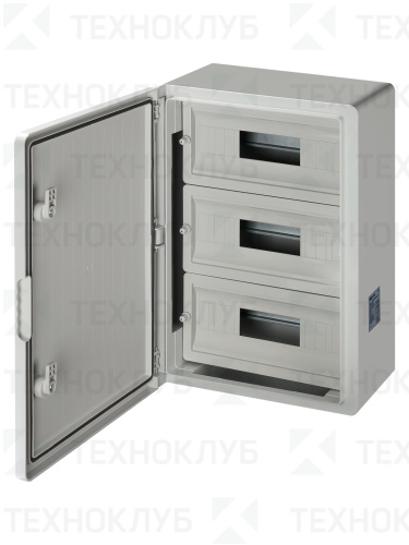 Щит ЩРН пласт. 36м сер. IP65 500х350х190 ABS (ЩРН-П-36) TDM