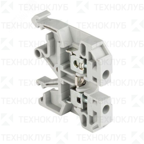 Клемма винтовая JXB-2.5/35 серая  EKF