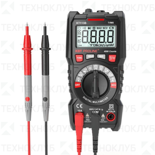 Мультиметр KT113B PROLINE (автоматический)  КВТ