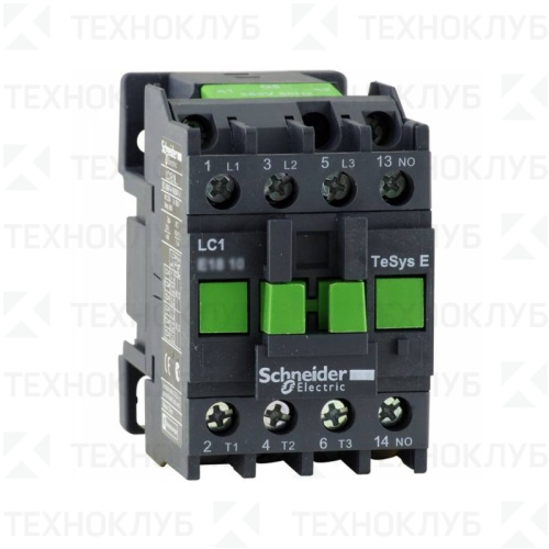 Контактор  25А 380В 1НО LC1E2510Q5  Schneider Electric