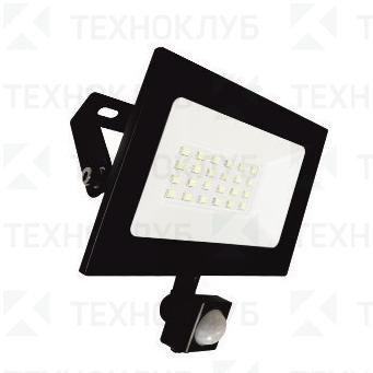 Прожектор LED  10W SMD FL IR с д/д IP65 черный 6500K LEEK