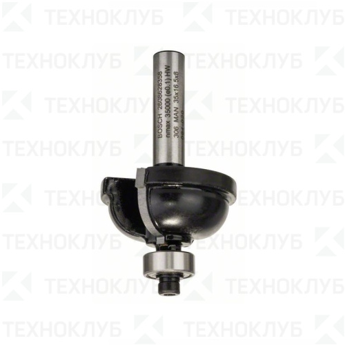 Фреза Bosch профильная хв-8мм,ф35мм,R9.5\16.5мм