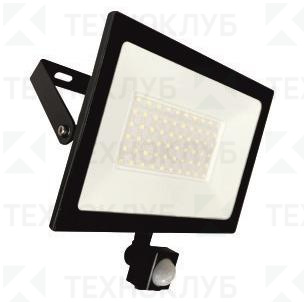 Прожектор LED  50W SMD FL IR с д/д IP65 черный 6500K LEEK