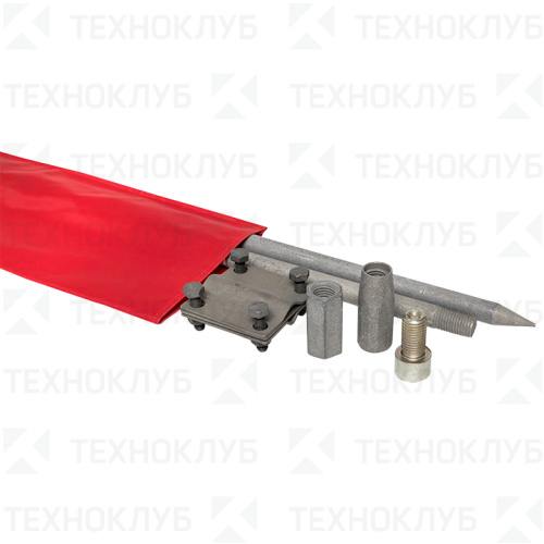 Комплект заземления с заострением, 3м, HZ EKF PROxima