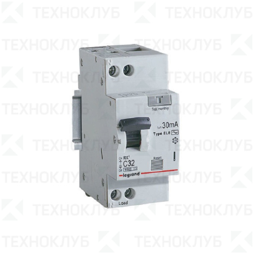 Автомат диф. RX3 1п+N 16А/30мА AC Legrand