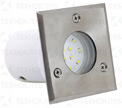 Светильник грунт. LED 220V 1.2W Inci HL941L квадрат металл Horoz