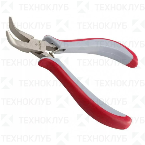 Тонкогубцы Зубр мини 120 мм изогнутые