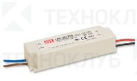 Блок питания 12В  6,2A  имп IP67 Mean Well LPC-75-12