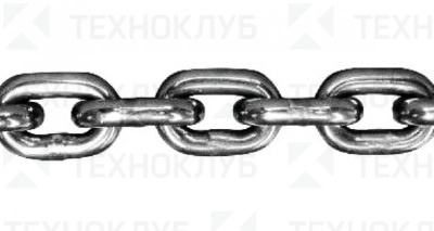 Цепь DIN 766 короткозвенная  8 мм