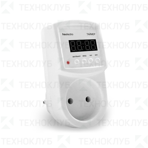 Таймер в розетку "Рассвет-Закат" ТРЗ-10р  250Вт (10 программа)  HS Electro