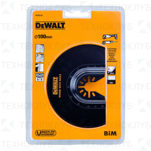 Мультитул DeWalt универсальный d-100 мм