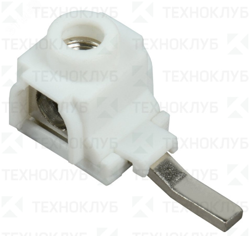 Вводная клемма  4-25мм² (изогнутая) 100А ввод сбоку  IEK