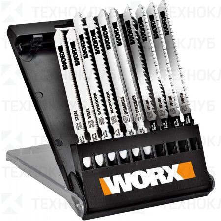 Набор пилок для лобзика WORX 10 шт.