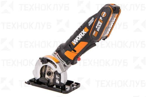 Пила дисковая аккум. WORX WX527 20 В 1*2,0 А/ч 85*15 мм