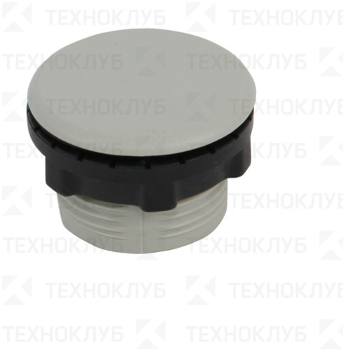 Заглушка для отверcтия 22мм серая  EKF
