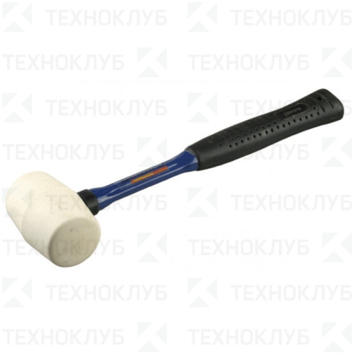 Киянка резиновая 900 гр. белая ЗУБР с ручкой из стекловолокна