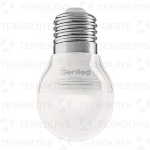 Лампа светодиод. E27  5W G45 Geniled 4200K