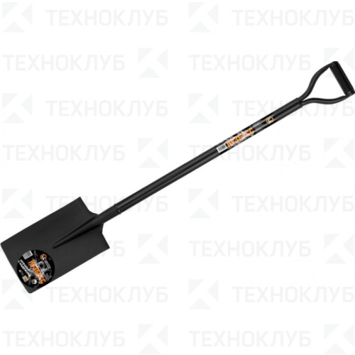 Лопата ЦИ штыковая 120 см цельнометаллическая