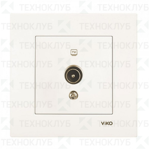 Розетка VIKO KARRE TV (0 потерь) 90960049 встр.