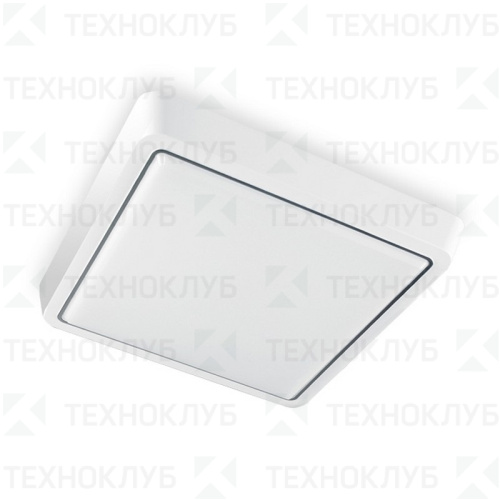 Светильник LED накл.  10W BK SL квадрат 6000K LEEK