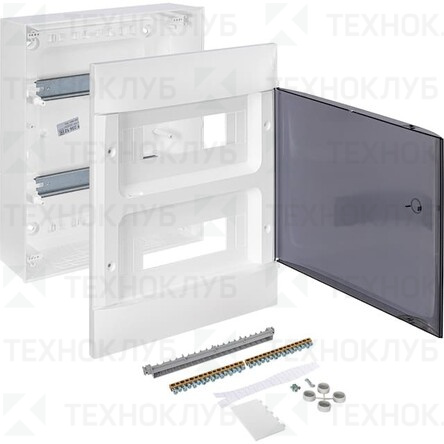 Щит ЩРН пласт. 24м дым. IP40 386х328х108 (Practibox S) Legrand