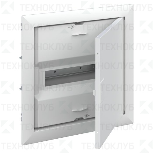 Щит ЩРВ пласт. 14м бел. IP30 ниша 328х340х88 (UK610P2RU) металл. дверь  ABB