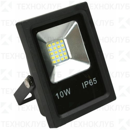 Прожектор LED  10W SMD LED3 IP65 черный LEEK