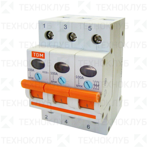 Выключатель нагрузки ВН-32 3п  20А TDM