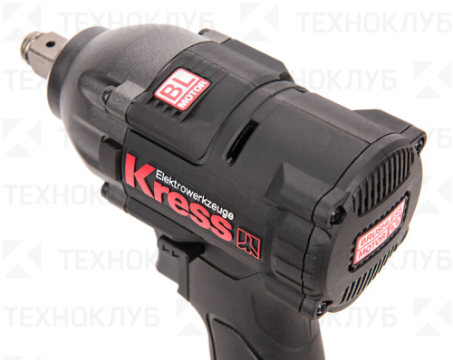 Гайковерт аккум. уд. KRESS KU270.1 20 В  2*4,0Ач 300 Нм бесщеточный