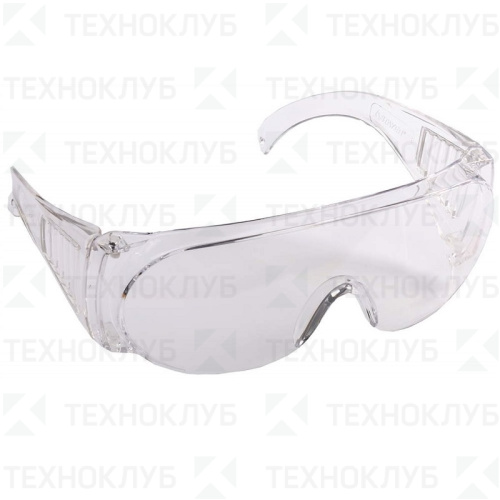 Очки защитные с дужками прозр.