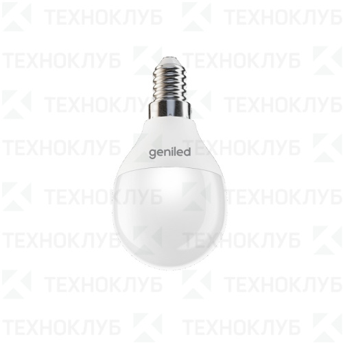 Лампа светодиод. E14 6W G45 Geniled 4200K матовая