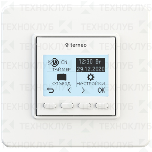 Терморегулятор цифр. pro (0°С... +60°С) 16A 3,0kW Terneo