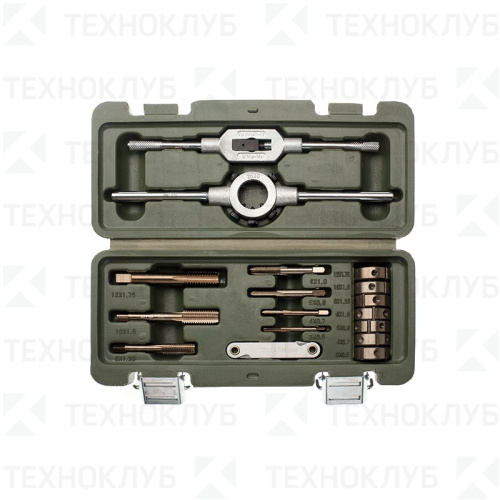 Набор плашек и метчиков ДТ 16 предметов