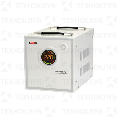 Стабилизатор  3000VA релейный (140-270V точ.±8%) LE R4 DV (настол./верт.)  LEEK