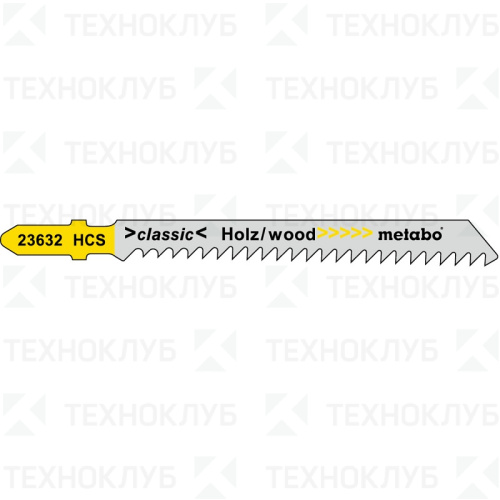 Пилка для лобзика DeWalt T 111 С (дерево 4-60 мм)