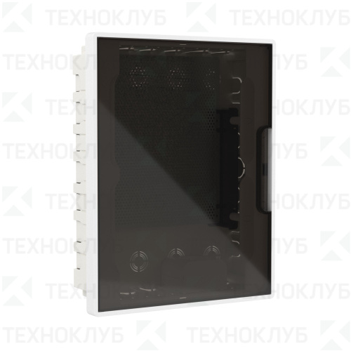 Щит ЩРВ пласт.мультимедийный черн.прозр. IP40 ниша 372х285х77 (FRAME)  DKC