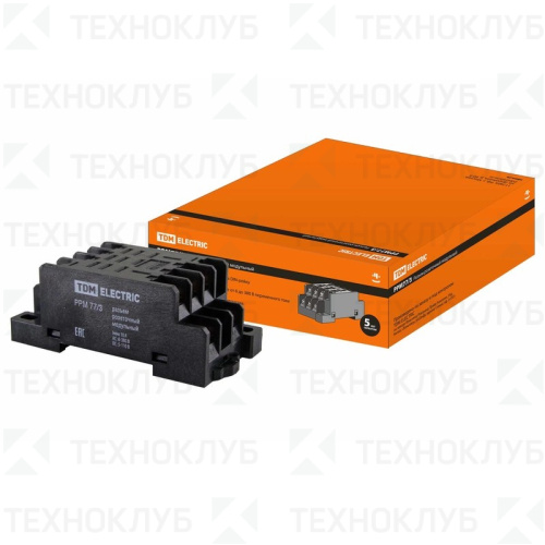 Разъем модульный PTF11A (РРМ77/3) для РЭК77/3, РП25/3  TDM