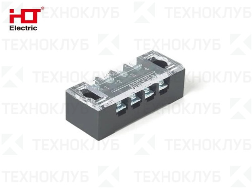 Блок зажимов ТВ-1504 (15A 4п)  HLT