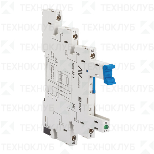 Разъем модульный РM slim 23/1 для РП slim 23/1 (с индикацией 24V DC)  EKF