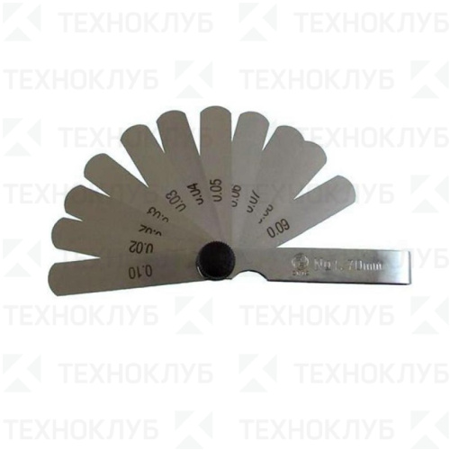 Набор щупов № 4 (0,1-1,0 мм) 70 мм 10 шт. CNIC