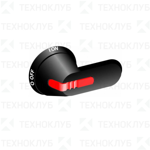 Ручка управления для реверс. OT16-125F_C монт. на дверь, чер. OHB45J6E311-RUH ABB