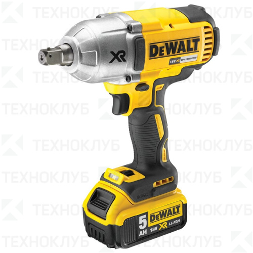 Гайковерт аккум. уд. DeWalt DСF 899 P2  18v 5.0Ah Li-Ion