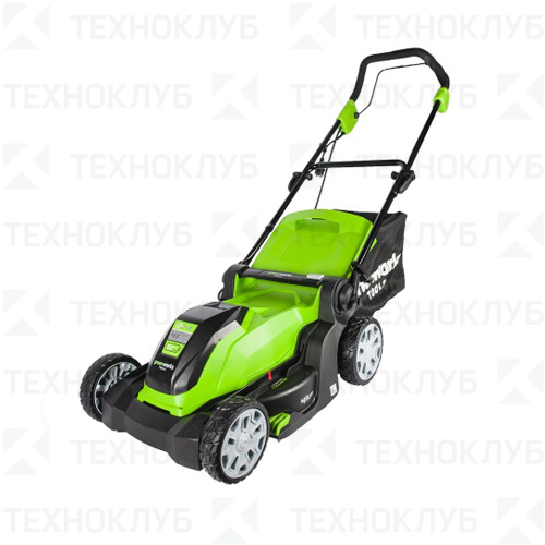 Газонокосилка GreenWorks GLM 1241  1,2 кВт 40 см