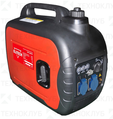 Генератор Elitech БИГ 2000 ТС (инвертор) 1,6 кВт ручной запуск