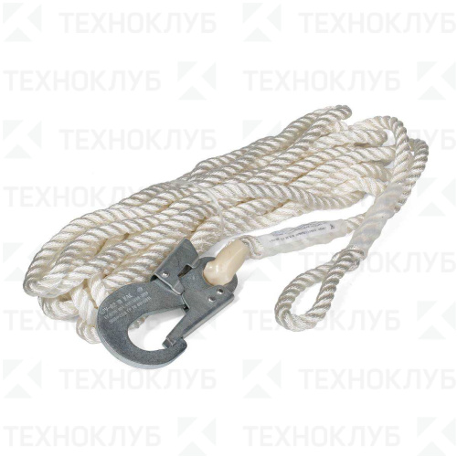 Строп-канат 10м 1 карабин (тип В) КСЛ-10  КВТ