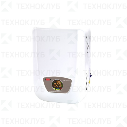 Стабилизатор 10000VA электромех. (150-260V точ.±3%) LE S W (настенный)  LEEK
