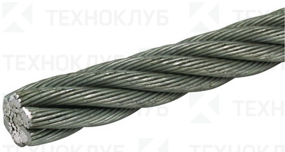 Трос DIN 3055  6 мм