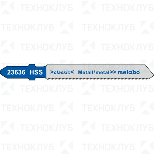 Пилка для лобзика Bosch T 118 G (сталь 0,5-1,5 мм)