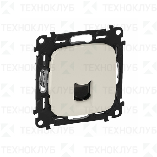 Розетка Legrand ALLURE DIY RJ11 тлф 1ая сл.кость. 753838