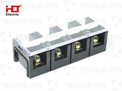 Блок зажимов ТС- 604 (60A 4п)  HLT